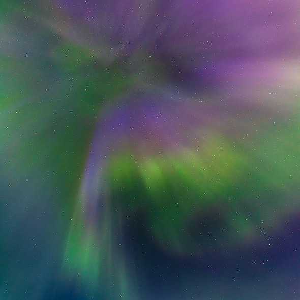 Nordlicht-Gewitter im Denali Nationalpark