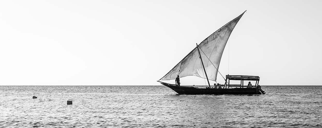 Dhow boats are also popular for Tourist tours